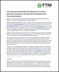 FTNI and MatrixCare ACH Partnership PR Thumbnail
